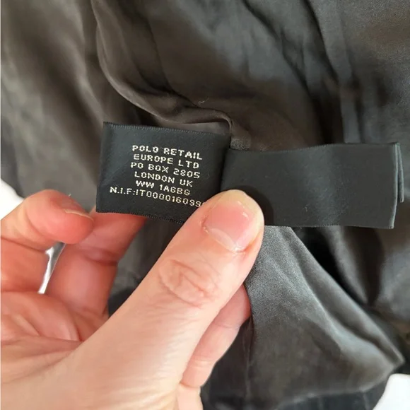 Ralph Lauren Black Label - 100% Merino Wool - Pinstripe Blazer - 8 - Picture 4 of 17